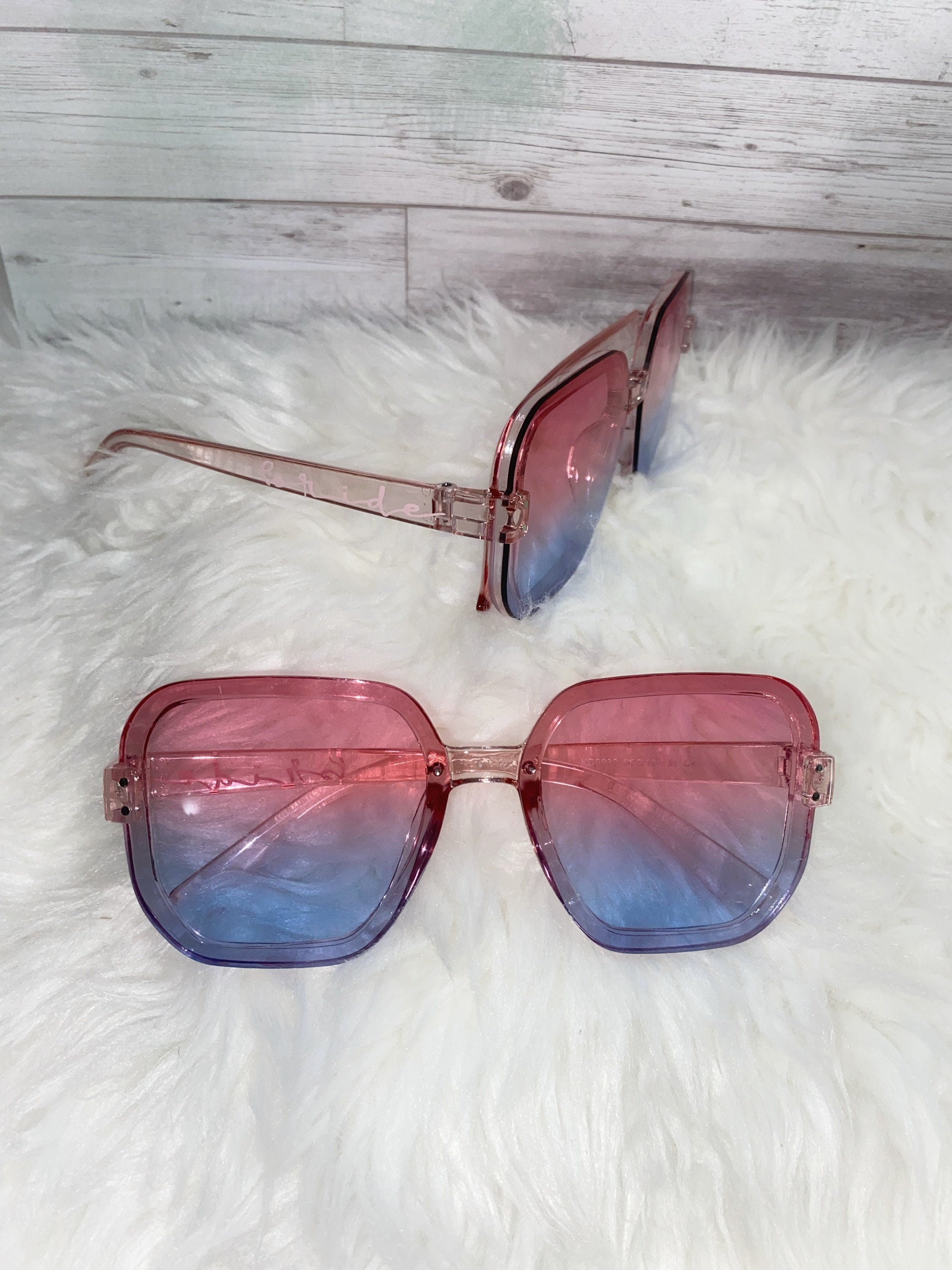 Oversized Bride Sunglasses: Bachelorette Party Favors