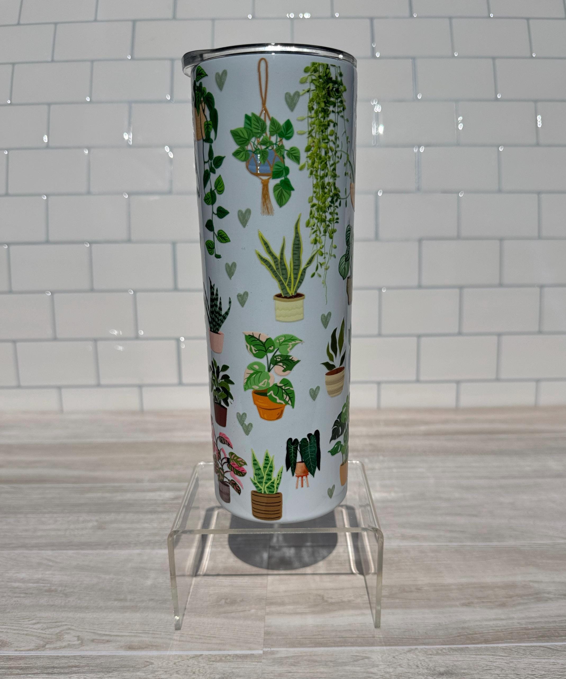 Plant Lover Tumbler: Easily Distracted by Plants, Botanical Drinkware