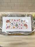 Mushroom & Flower UV DTF Wrap, Woodland Cup Transfer