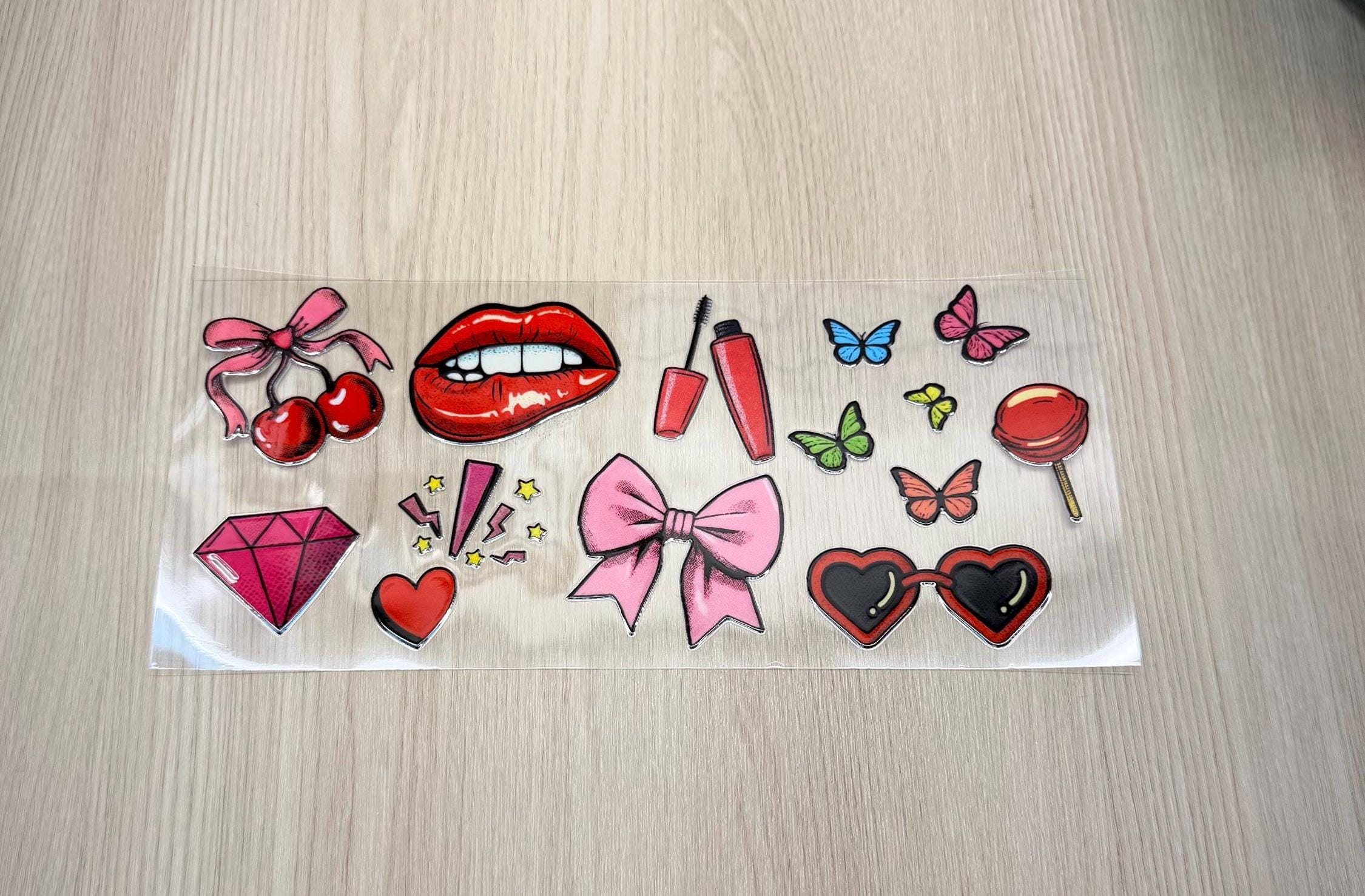 Pop-Up Retro Art UVDTF Cup Wrap – Unique, Nostalgic & Only in My Shop