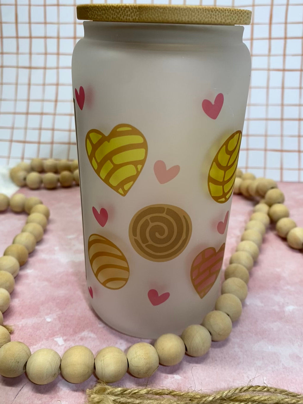 Coffee Frosted Beer Can Glasses