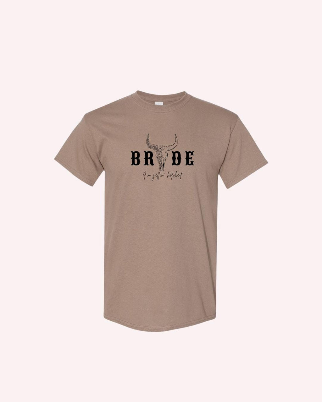 Western Bachelorette Party T-Shirt: Bride Tribe Cowboy Tee