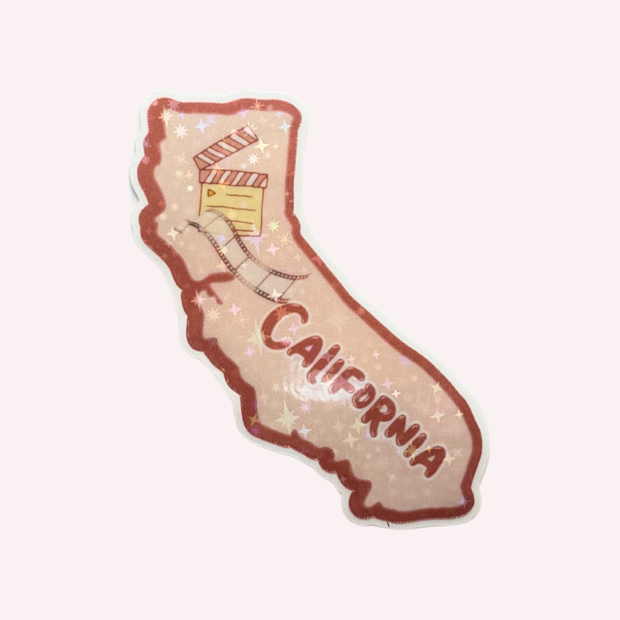 State Sticker | New York Sticker | New Jersey Sticker | Texas Sticker | California Sticker | Florida Sticker | Holographic State Decal