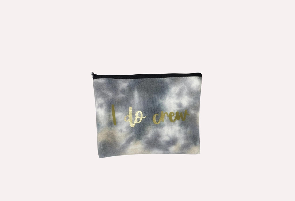 Stone Tie Dye Bridal Makeup Bags