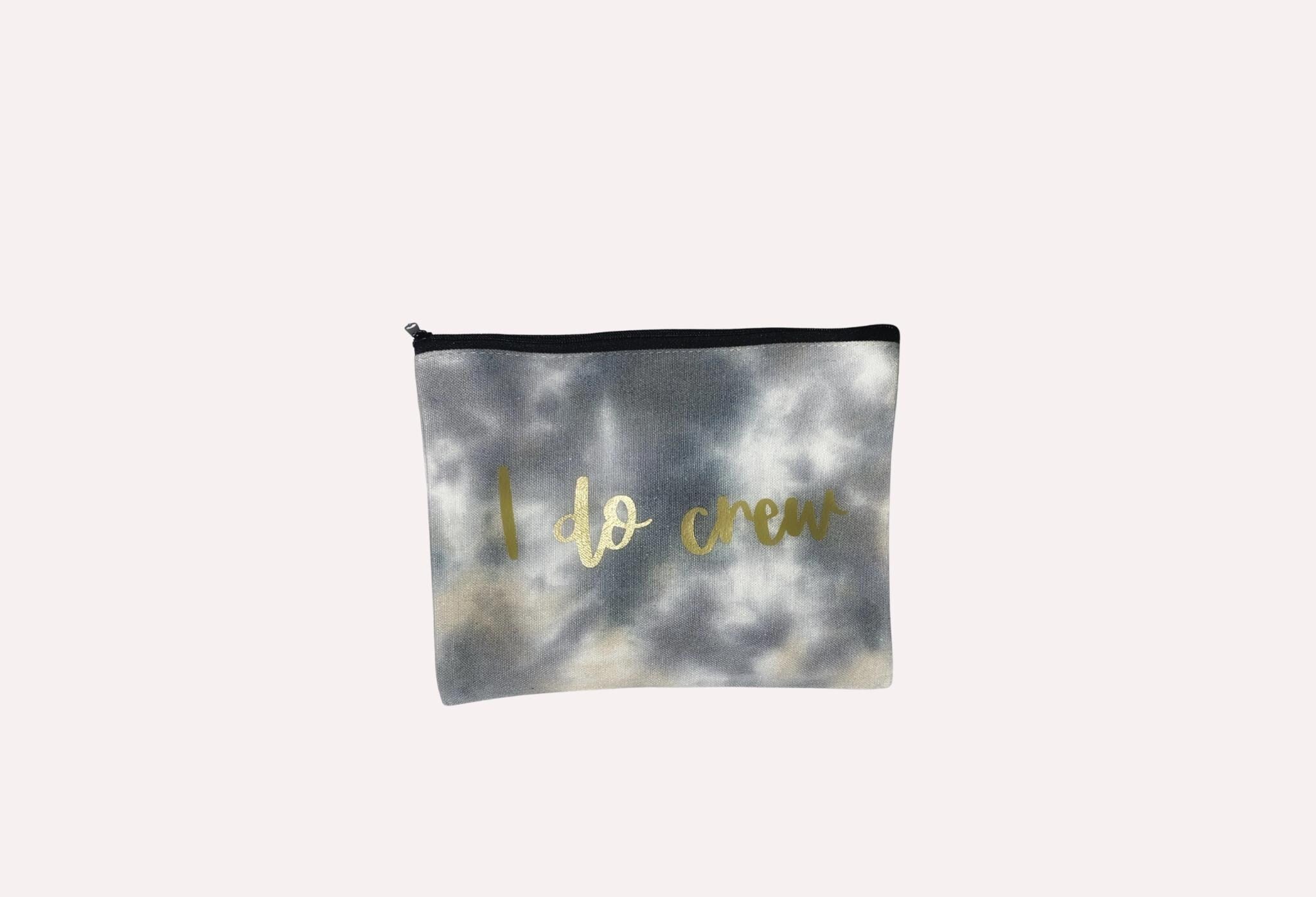 Stone Tie Dye Bridal Makeup Bags