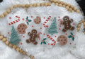 Christmas Cookies UV DTF Wrap: 16oz Tumbler Design