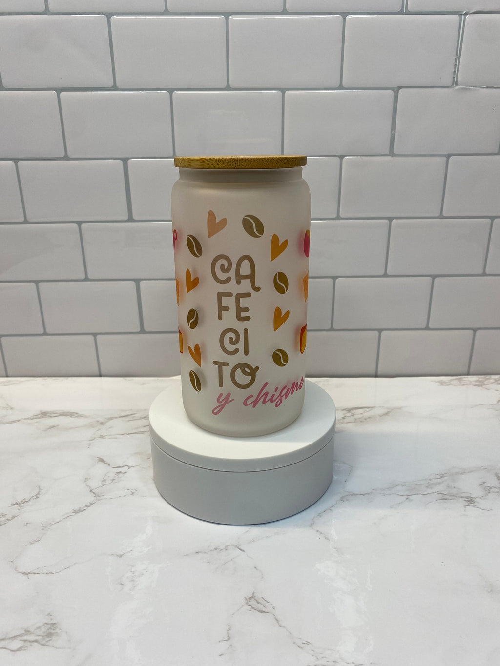 Cafecito y Chisme - Frosted Beer Can Glasses Caribbean Style
