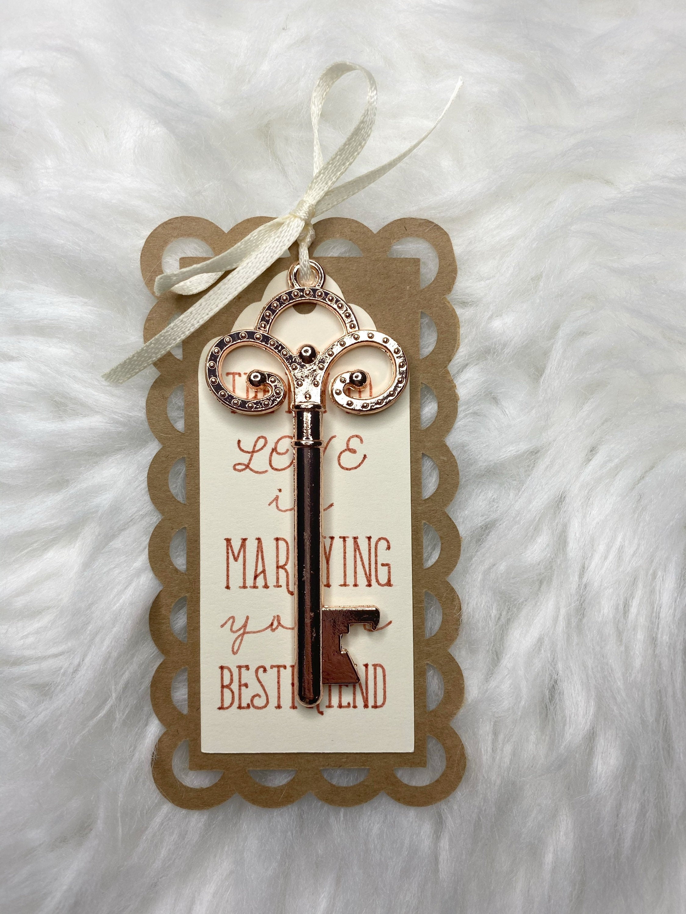 Rose Gold Bottle Opener – Wedding or Party Favor