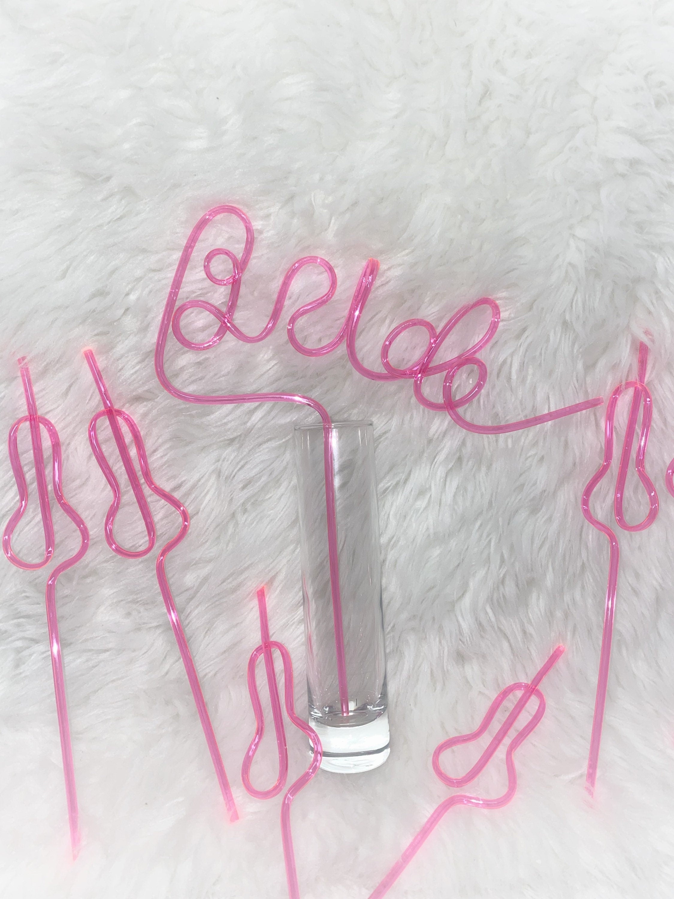 Bride & Bachelorette Party Straws – Fun Party Favors