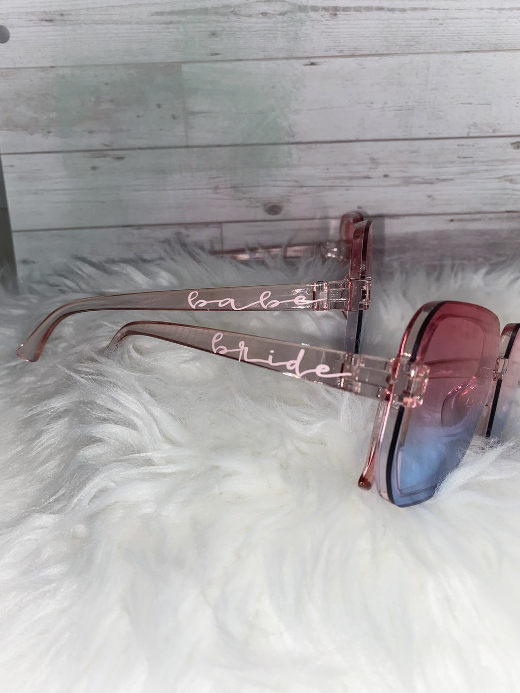Oversized Bride Sunglasses: Bachelorette Party Favors