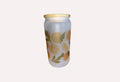 Frosted Beer Can Glass - Oranges themed