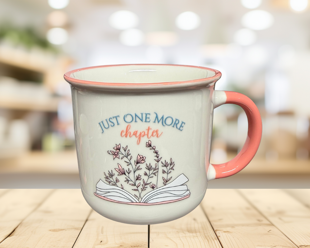 Just One More Chapter - Book Lover Coffee Mug | Reader Gift | Bookish Mug | Gift for Her