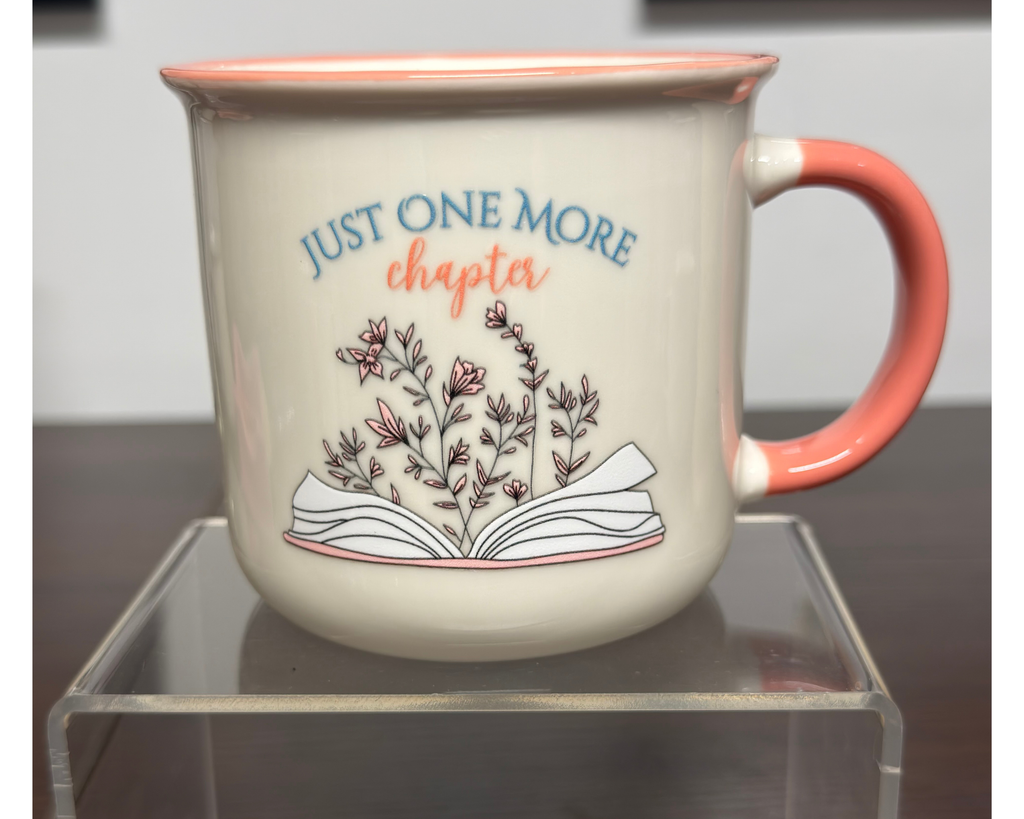 Just One More Chapter - Book Lover Coffee Mug | Reader Gift | Bookish Mug | Gift for Her