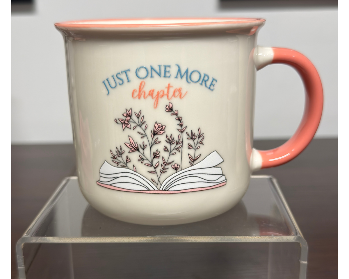 Just One More Chapter - Book Lover Coffee Mug | Reader Gift | Bookish Mug | Gift for Her
