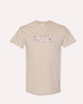 Floral Bride T-Shirt: Elegant Bridal Party Tee