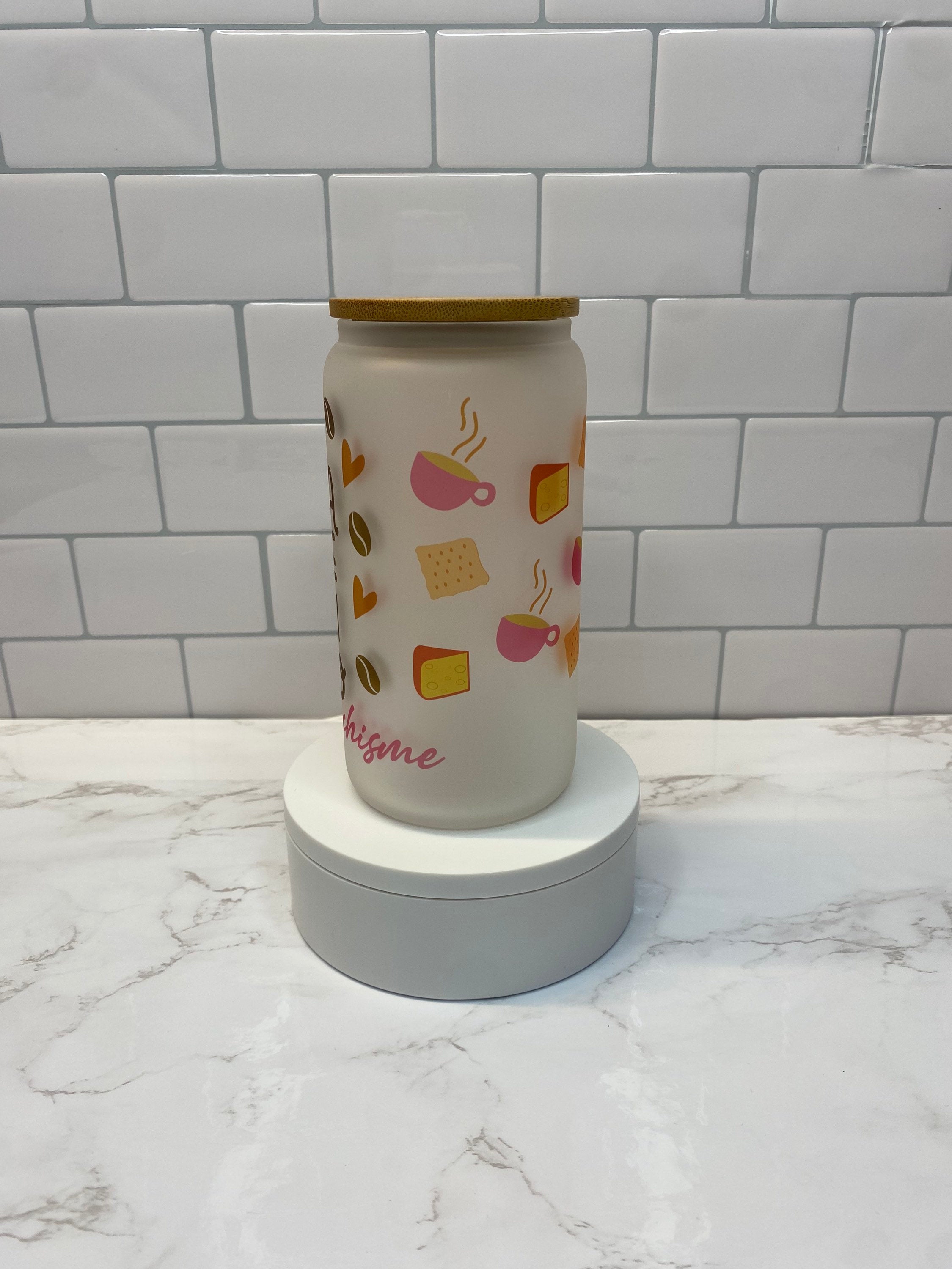 Cafecito y Chisme - Frosted Beer Can Glasses Caribbean Style