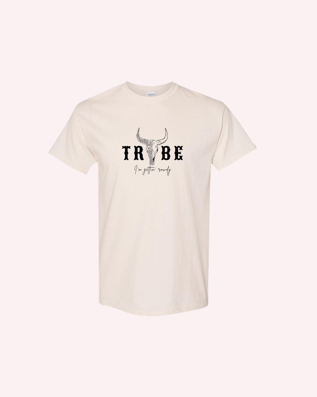 Western Bachelorette Party T-Shirt: Bride Tribe Cowboy Tee