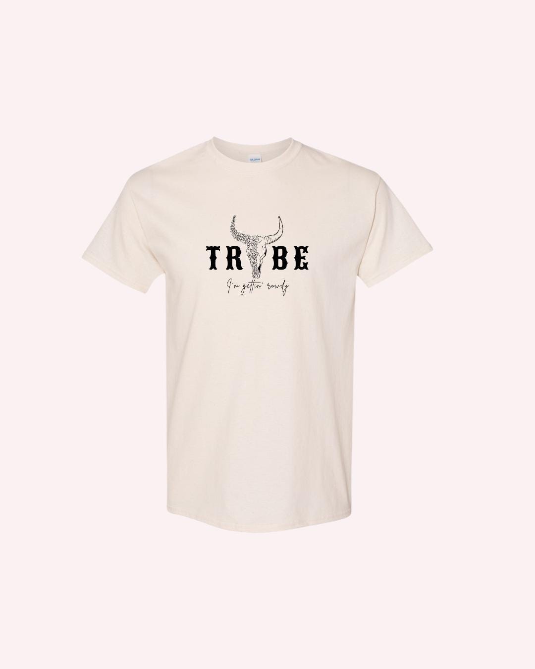 Western Bachelorette Party T-Shirt: Bride Tribe Cowboy Tee