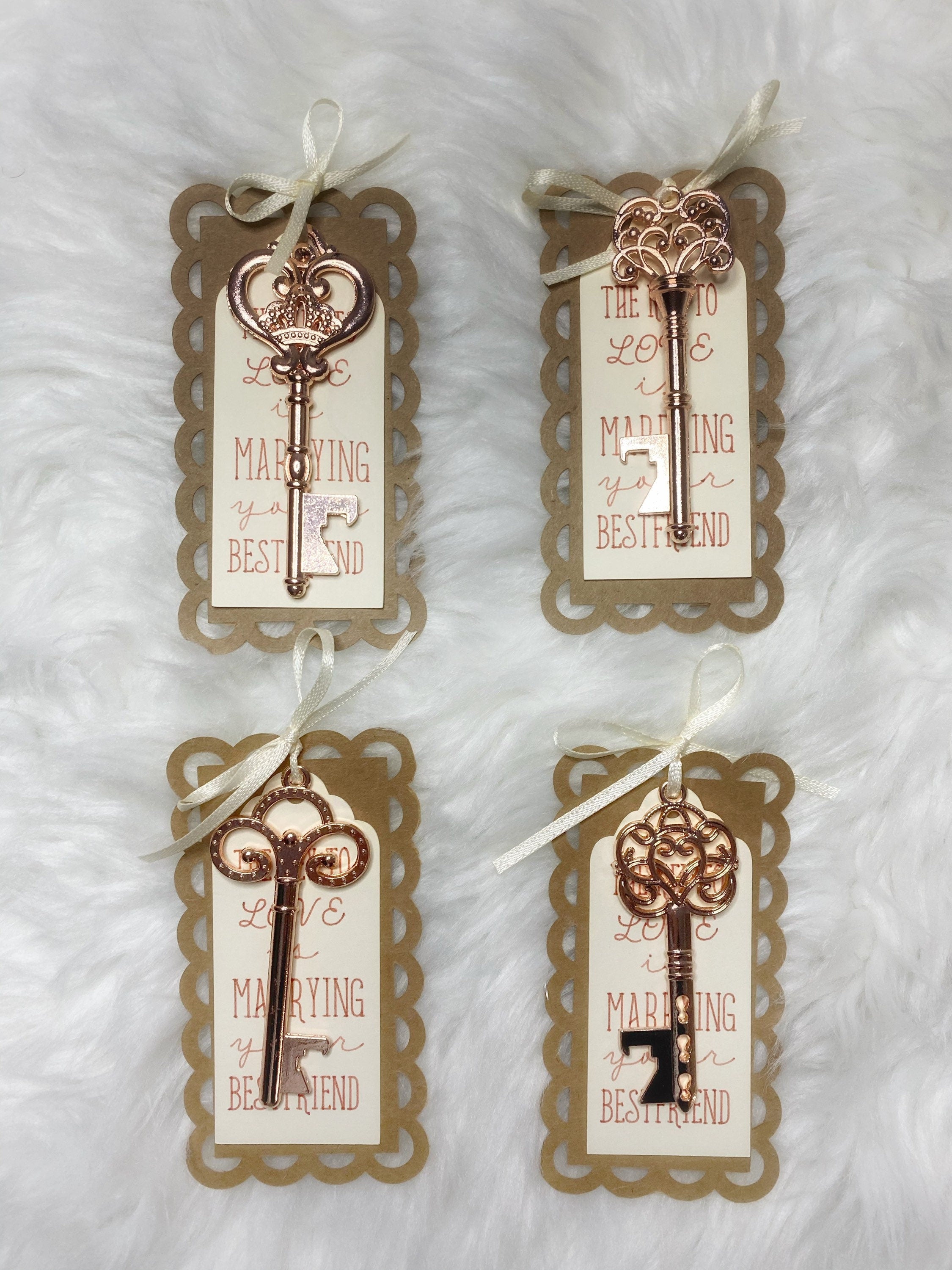 Rose Gold Bottle Opener – Wedding or Party Favor