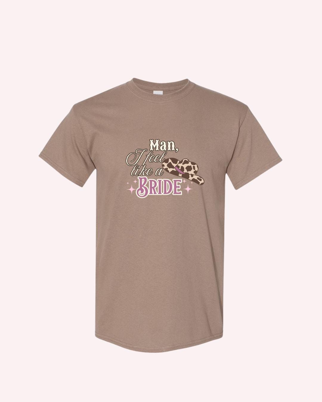 Western Bachelorette Party T-Shirt: Cowboy Bride, Ride or Die Crew