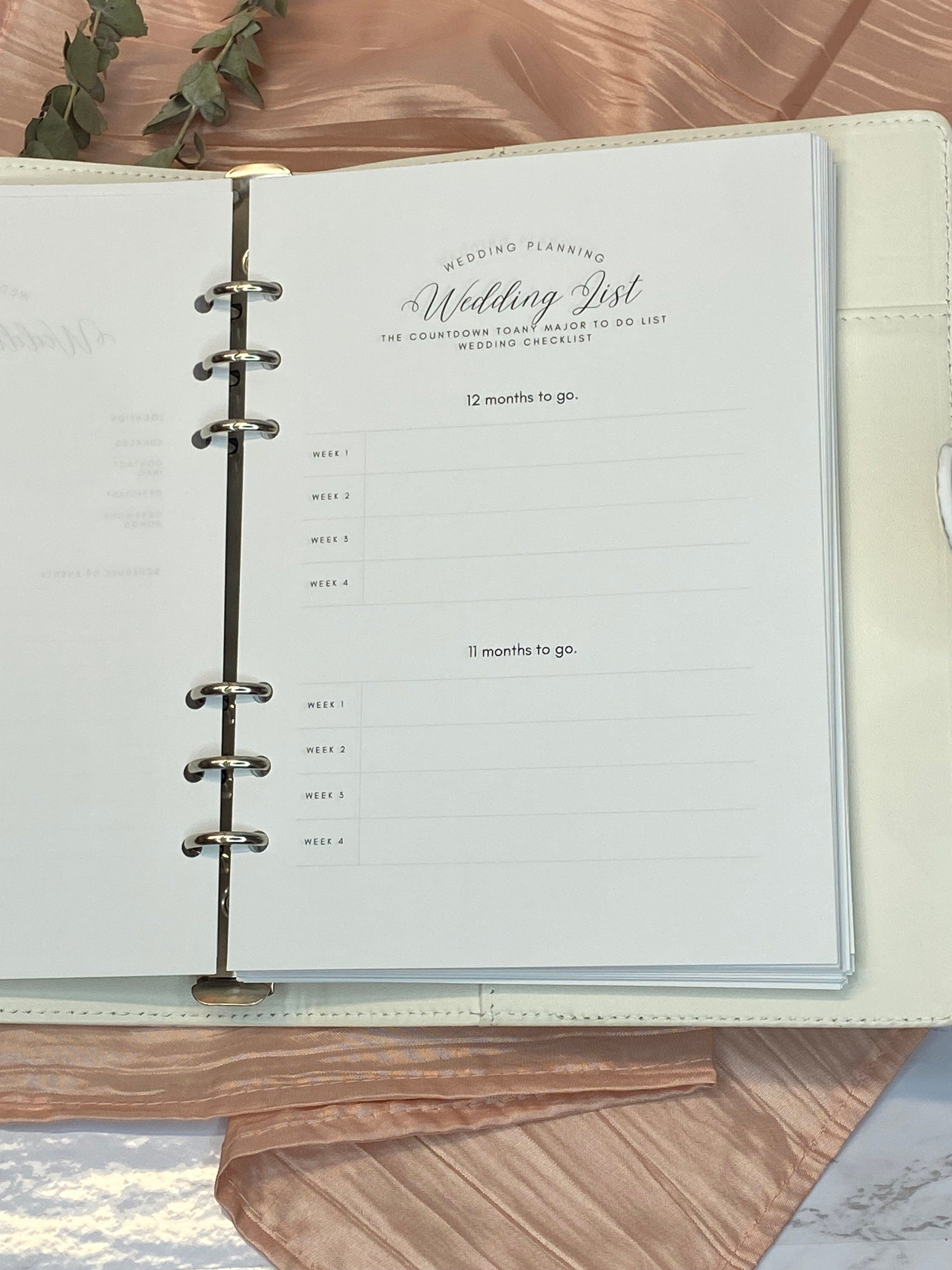 Wedding Planner - Wedding Checklist