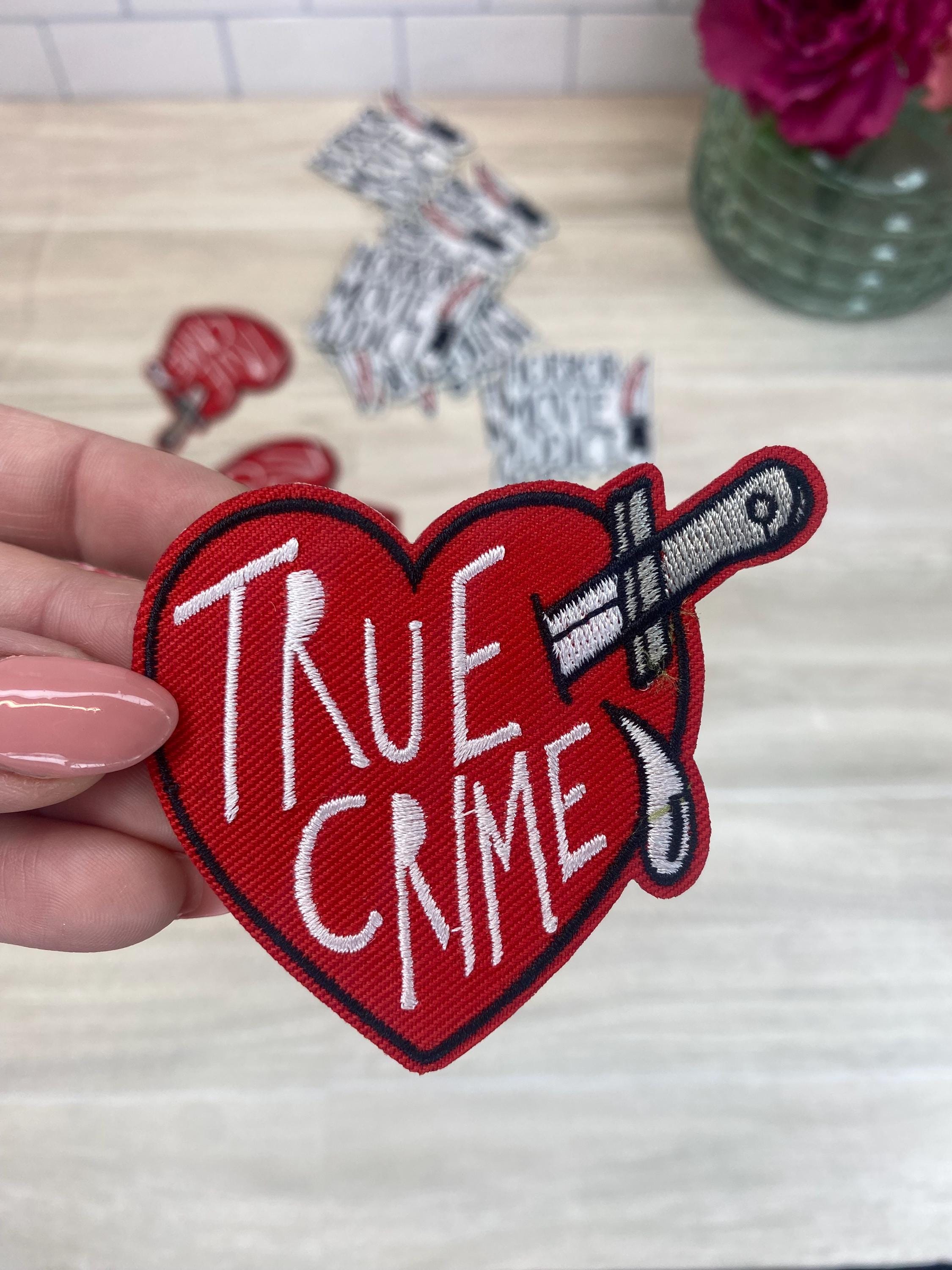 Horror Movie & True Crime Embroidered Iron-On Patch Set
