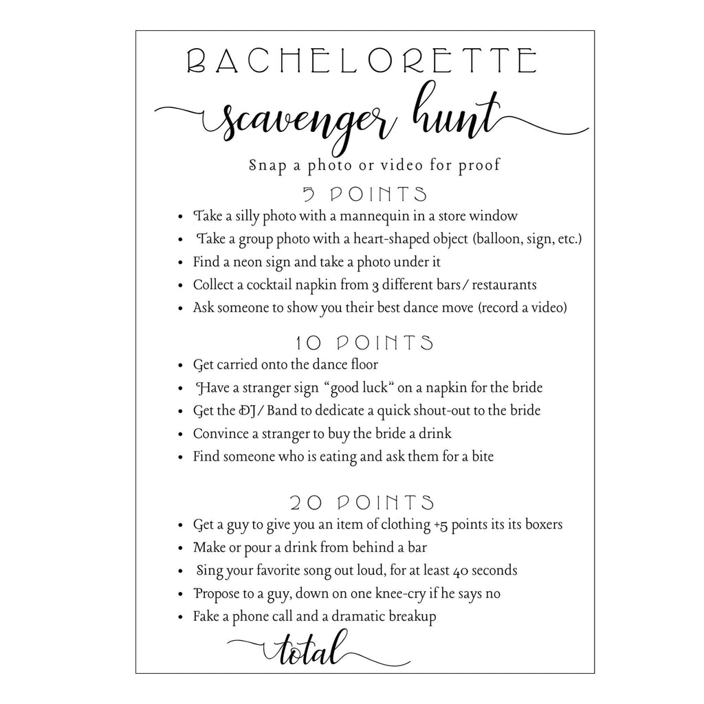 💍 Bridal Shower & Bachelorette Party Game Set (Printed & Shipped)