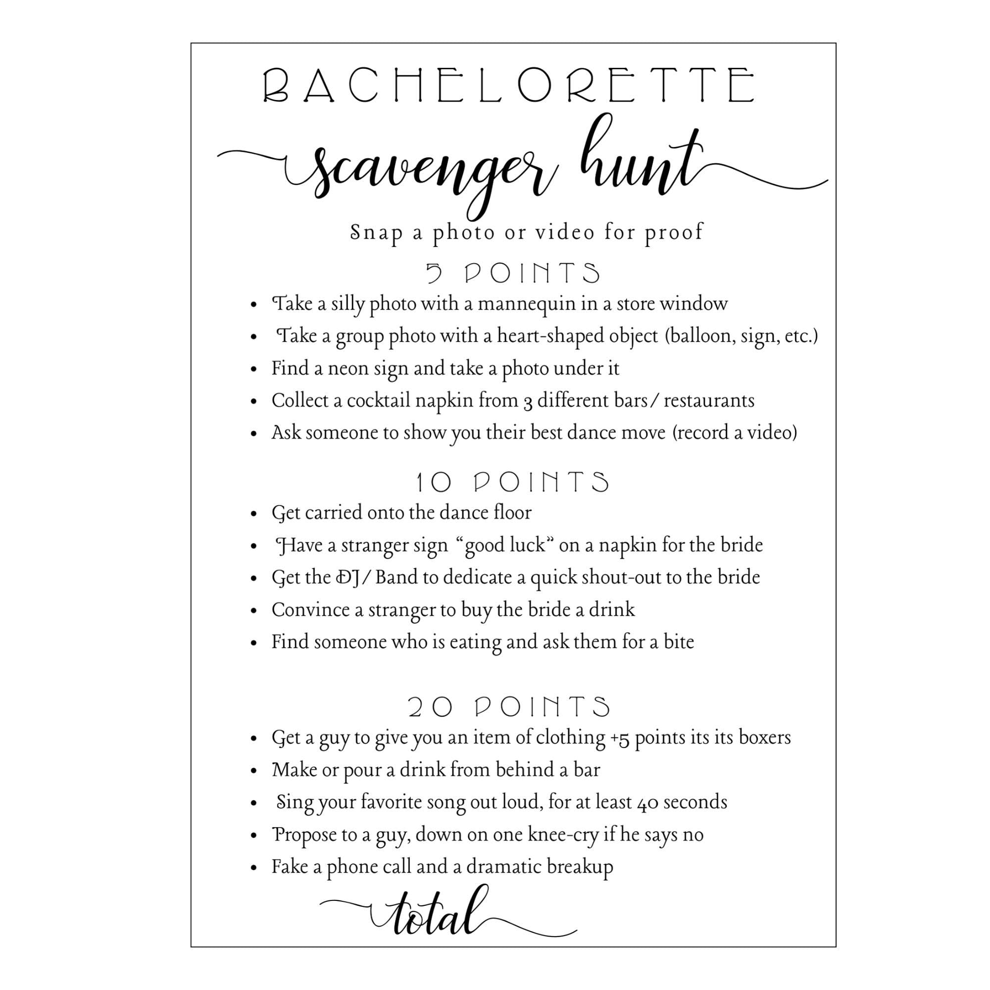 💍 Bridal Shower & Bachelorette Party Game Set (Printed & Shipped)