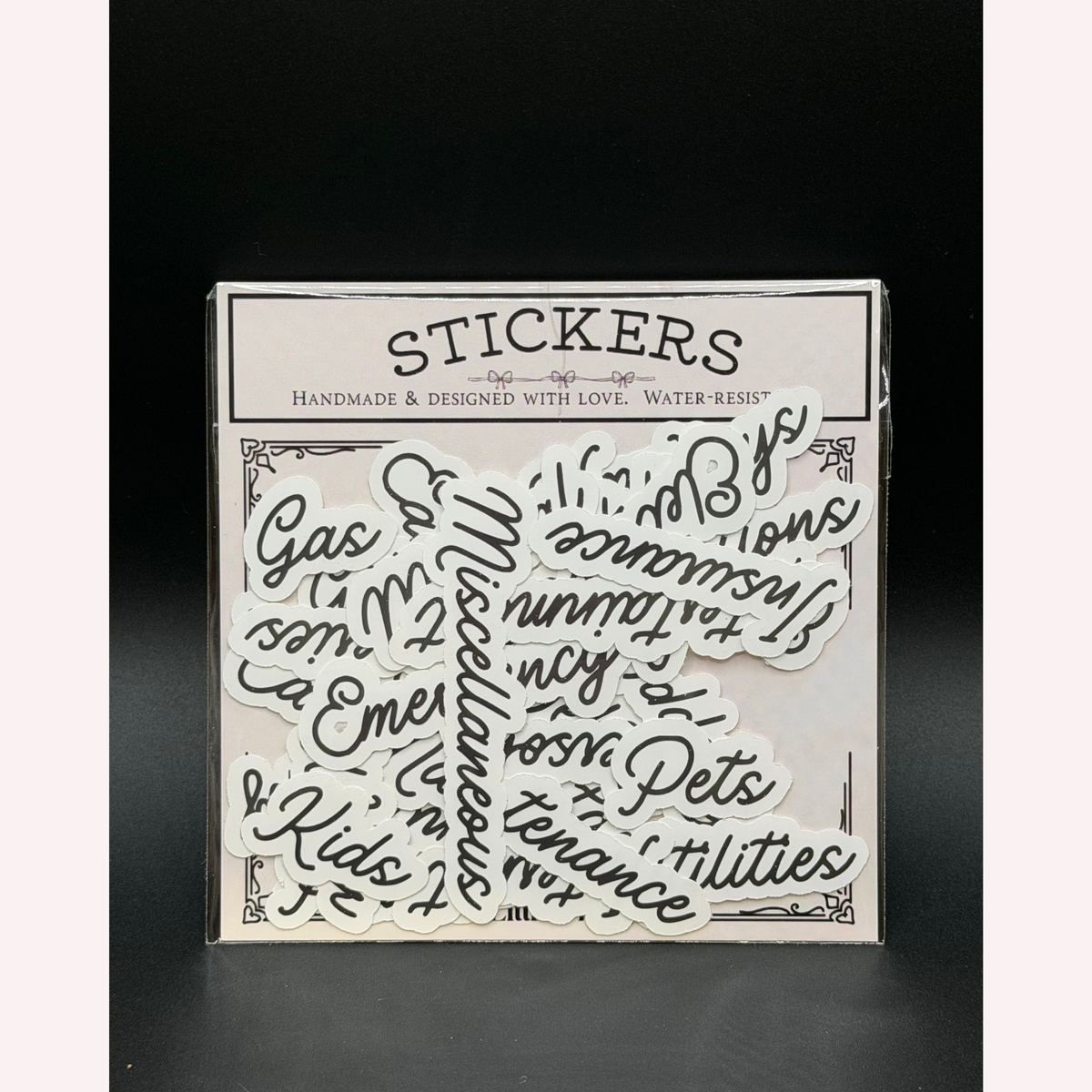 Marble Budget Binder with Cash Envelopes & Stickers – A5 Budget Planner – Cash Stuffing Binder – Monthly Budget & Expense Tracker