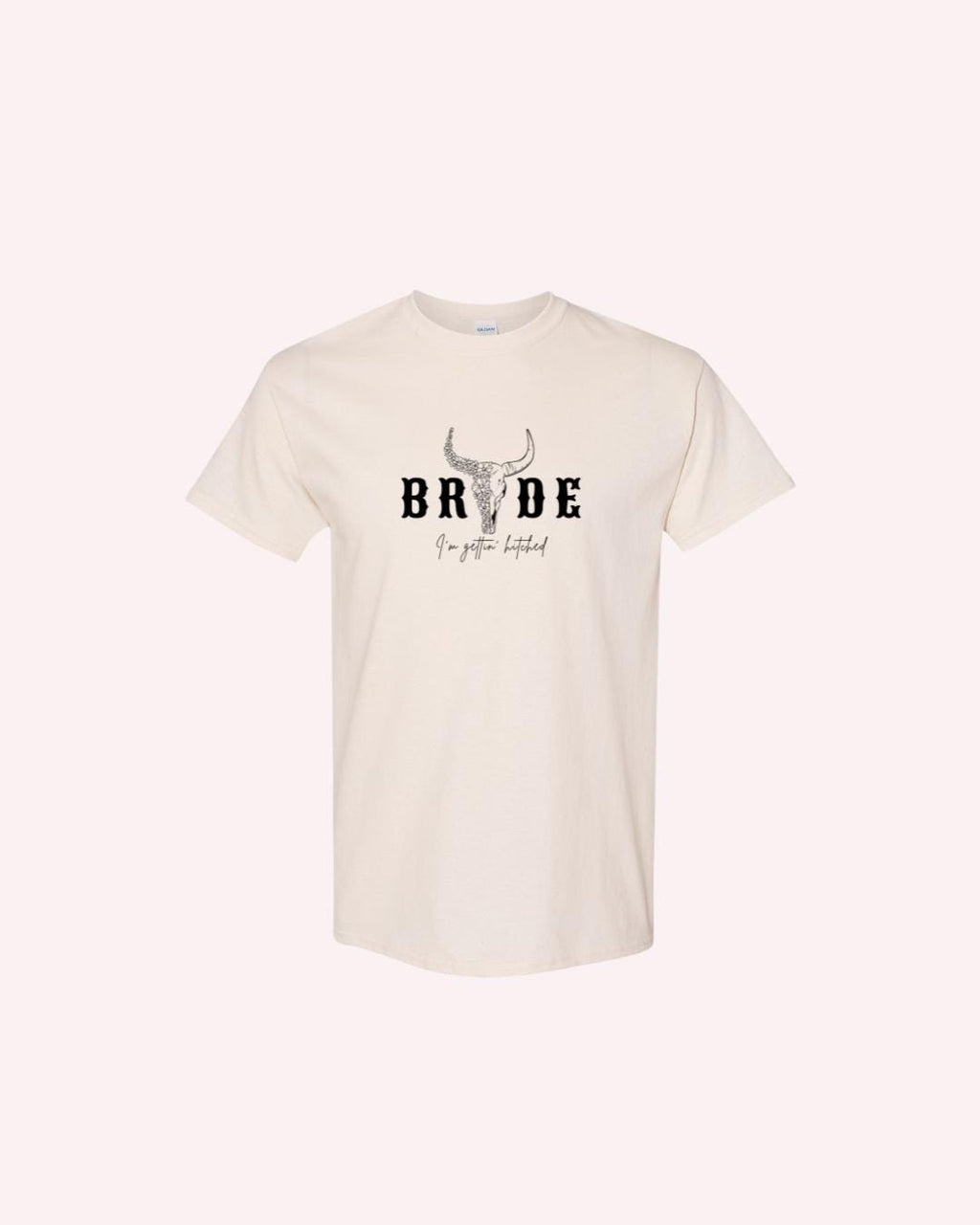 Western Bachelorette Party T-Shirt: Bride Tribe Cowboy Tee