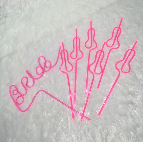 Bride & Bachelorette Party Straws – Fun Party Favors