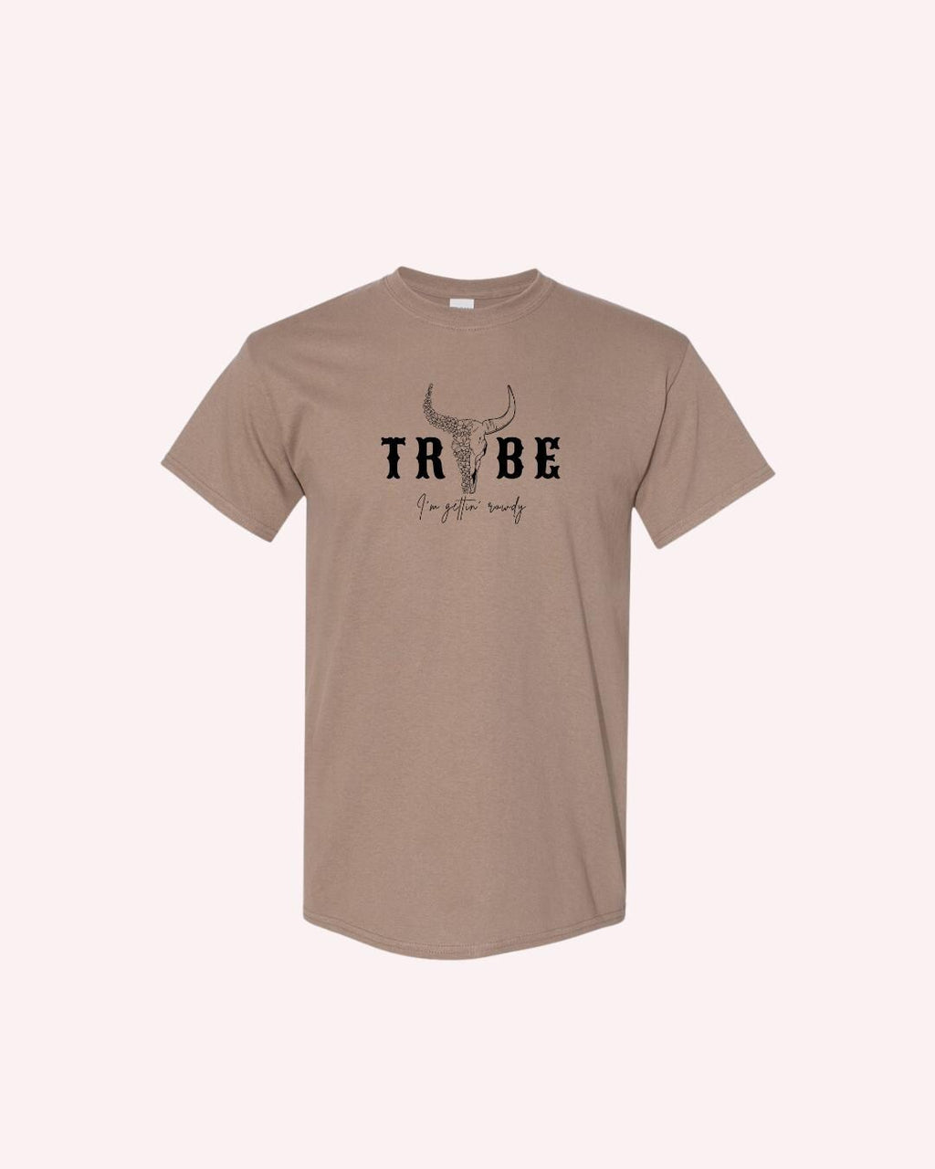 Western Bachelorette Party T-Shirt: Bride Tribe Cowboy Tee