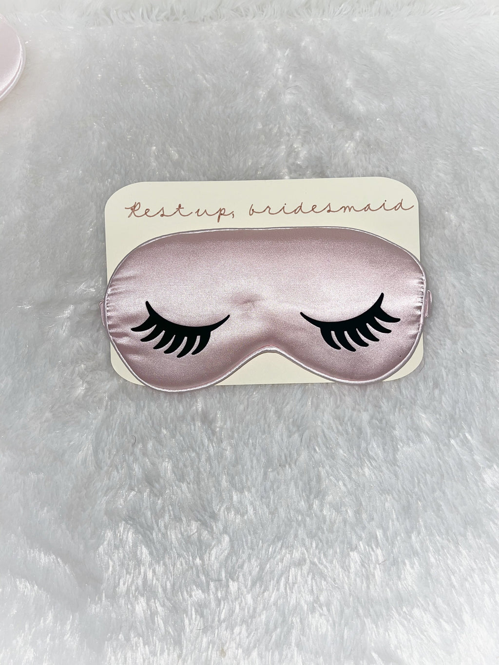 Eyelashes sleep mask