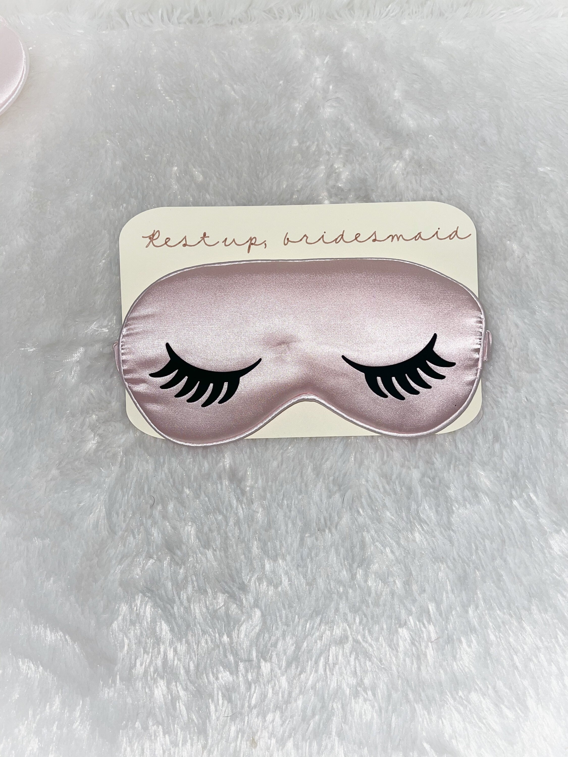 Eyelashes sleep mask