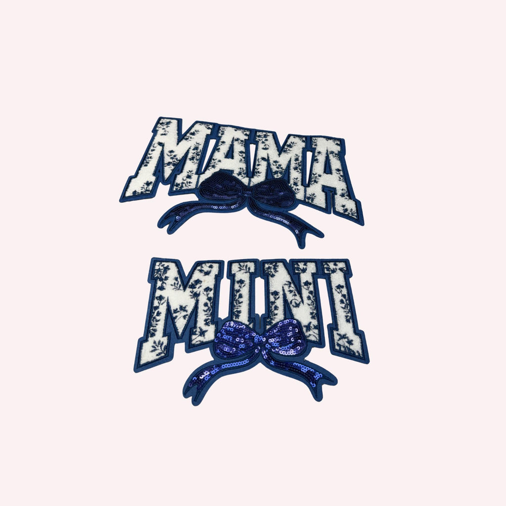 Mama & Mini chenille Patch Set