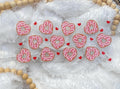 Heart Sprinkled Donut UV DTF Wrap: 16oz Tumbler Decal