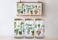 Plant Lady - 16 ounce beer can glass