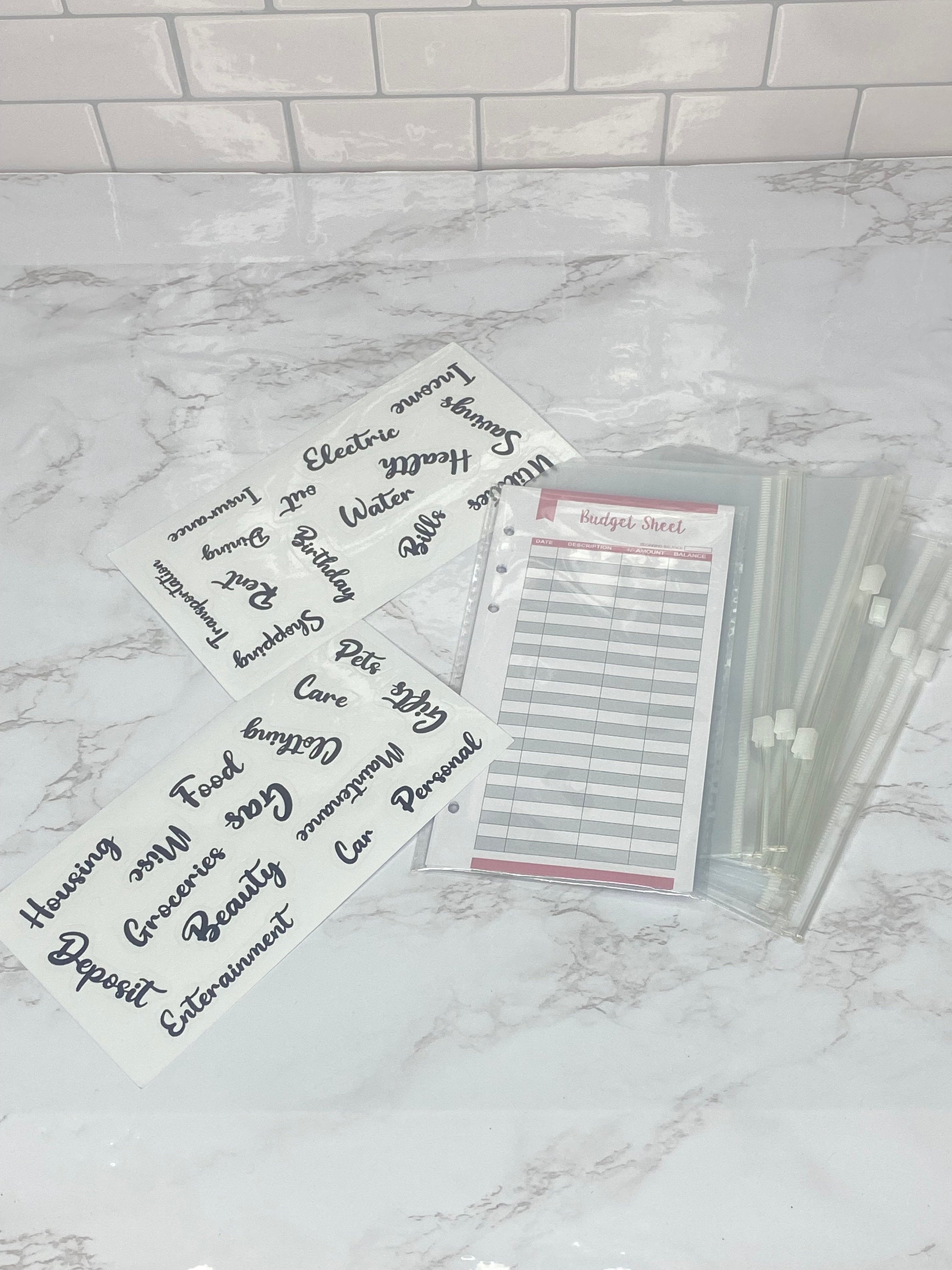 Alligator print Budget Binders - budget journal