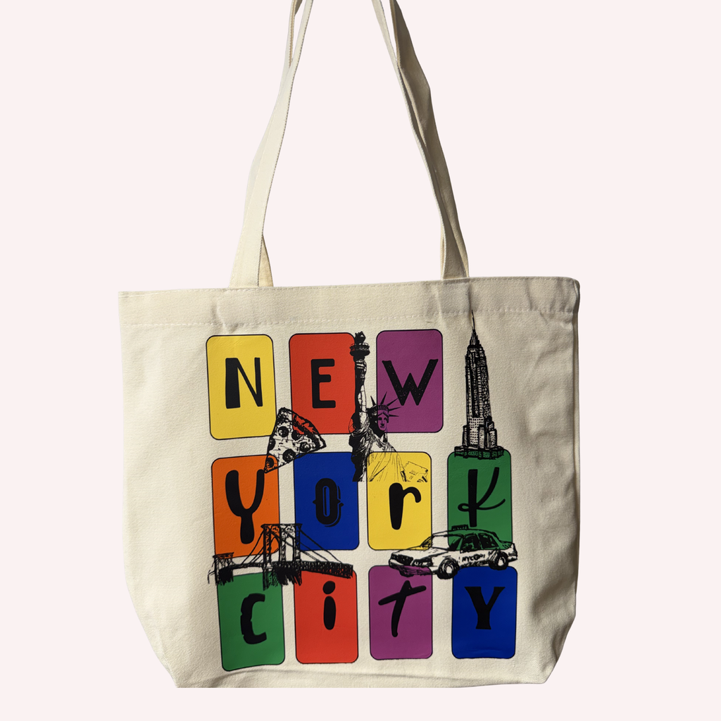 New York City Canvas Tote Bag