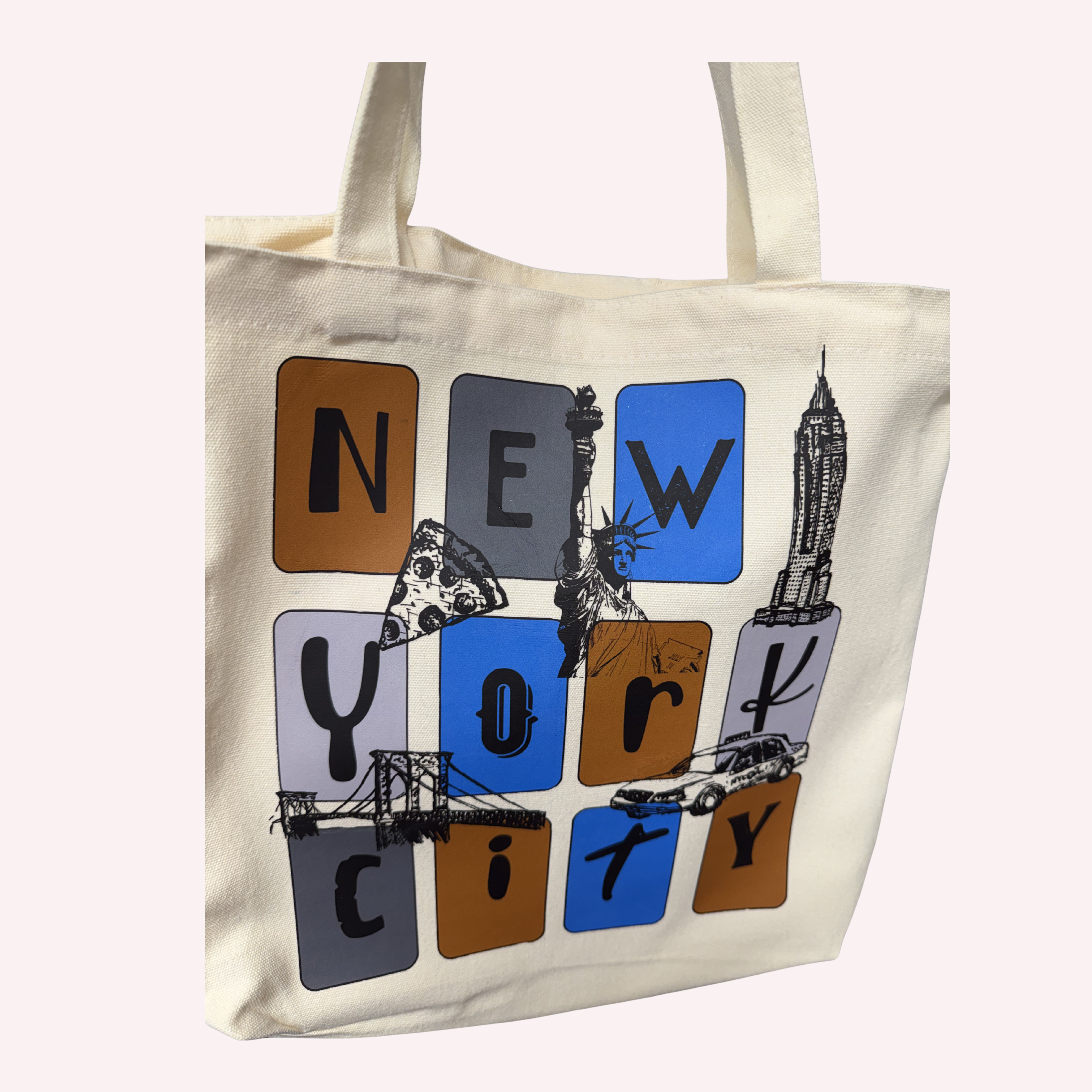 New York City Canvas Tote Bag