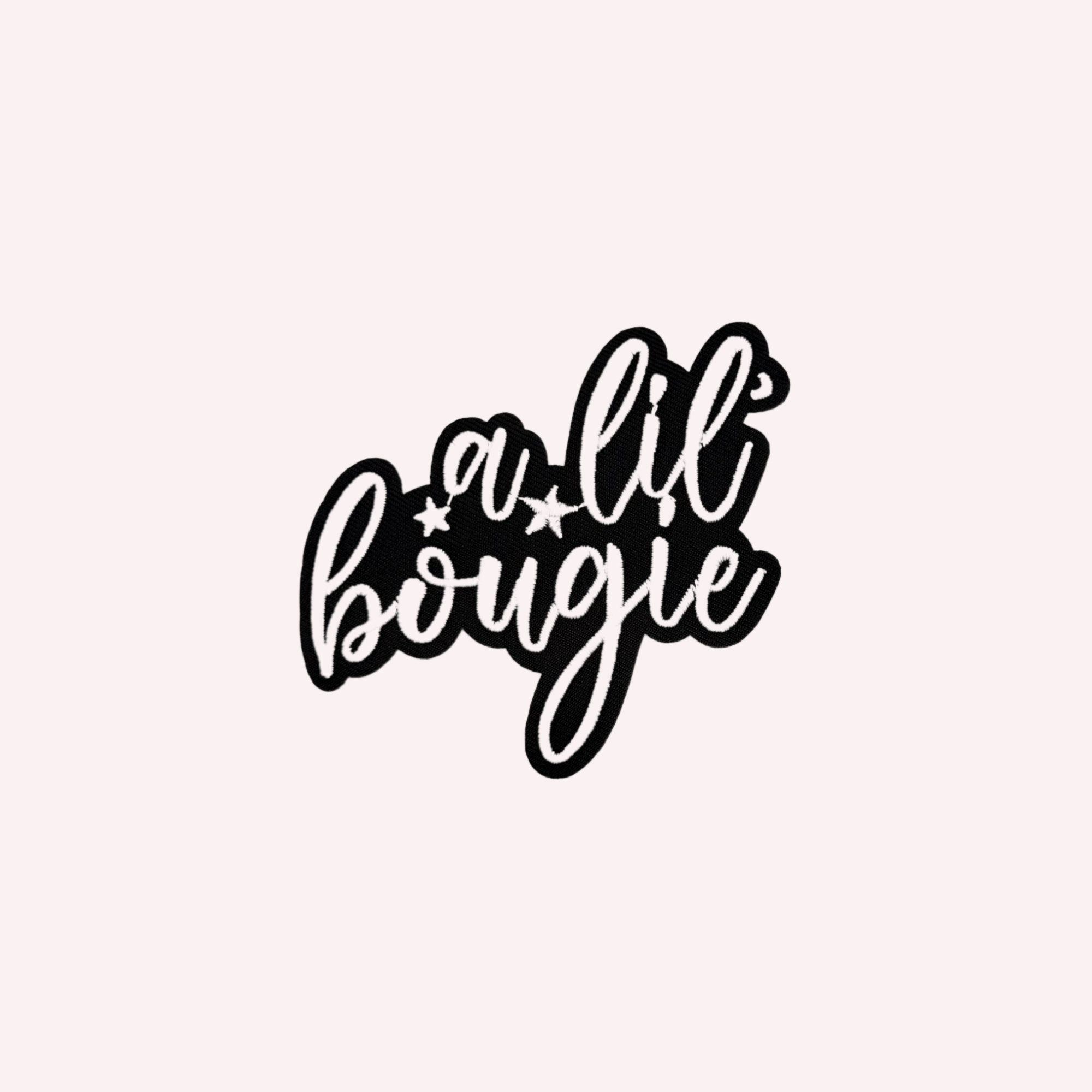 A Lil’ Boujie Iron-On Patch ✨