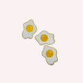 Fried Egg Iron-On Patch – Sunny Side Up (2 inches)