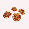 Orange Slice Embroidered Patch | Orange Fruit Iron-On Patch | Citrus Patch for Jackets, Tote Bags & Backpacks | Cute Summer Embroidered Applique