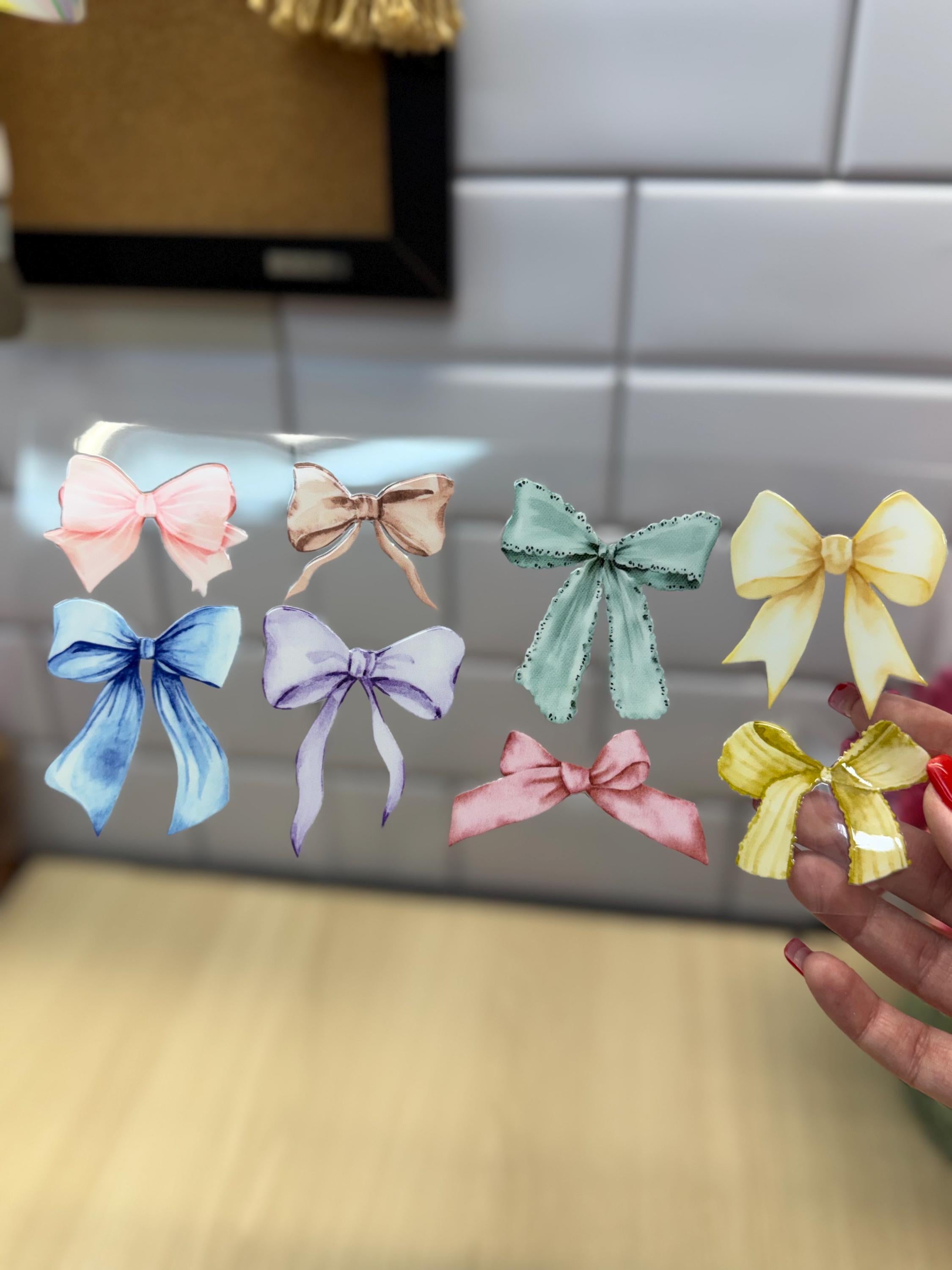 Pastel Bows UVDTF Cup Wrap – Soft, Sweet & Charming