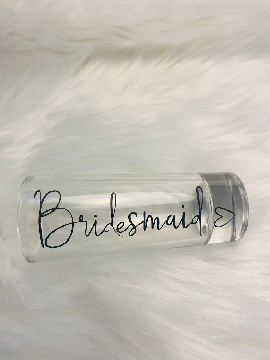 Bridesmaid shot glass