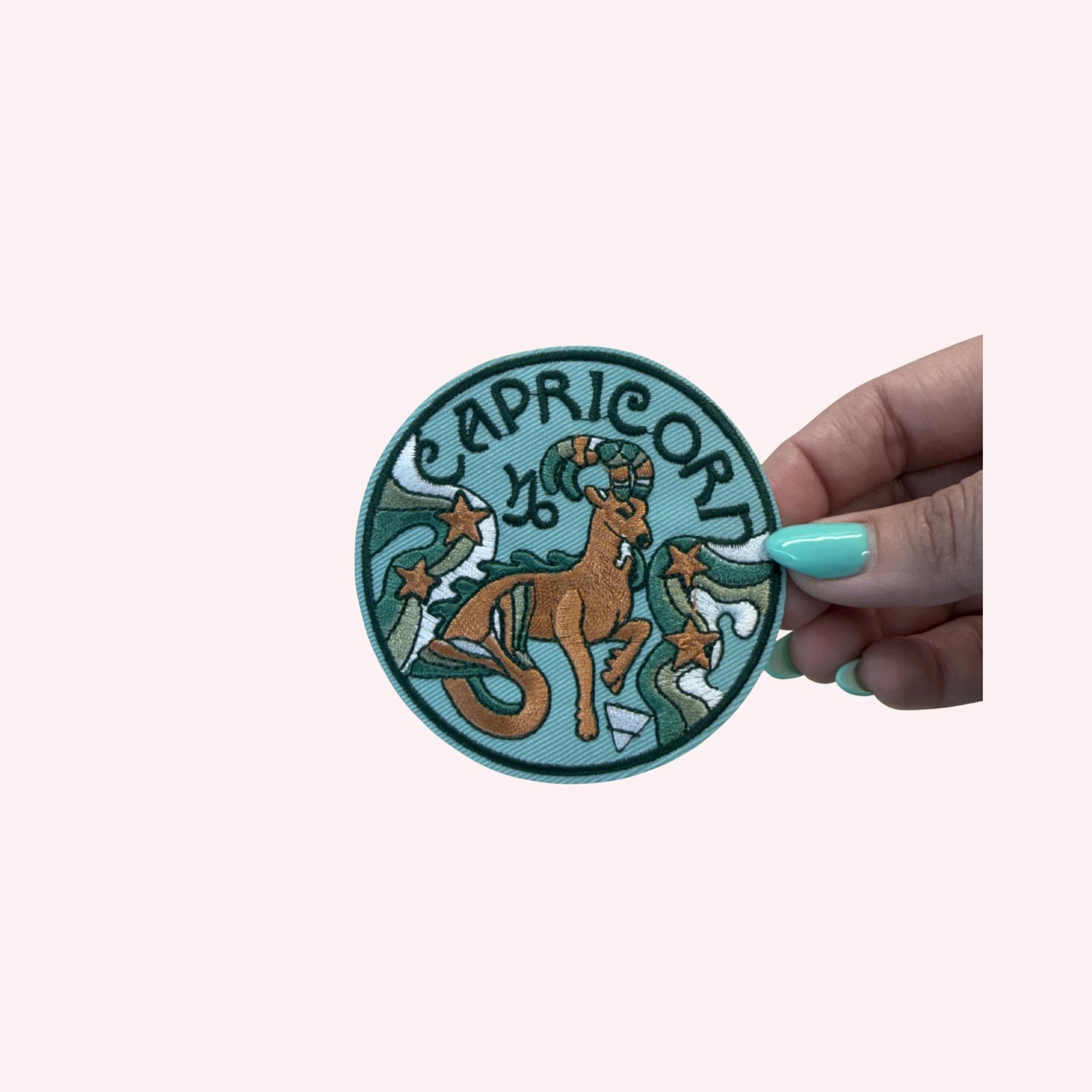 Zodiac Embroidered Iron-On Patch Astrology Star Sign Patch Aries Taurus Gemini Cancer Leo Virgo Libra Scorpio Pisces Patch