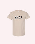 Western Bachelorette Cow Print T-Shirt: Bride & Babe Bridal Party