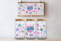 90's Theme, 90's Baby - 16 ounce beer can glass