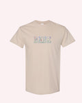 Floral Bride & Babe T-Shirts: Bachelorette Party Matching Tees
