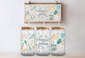 Baking Is My Therapy UV DTF Wrap Transfer: 16oz Glass Can Decal